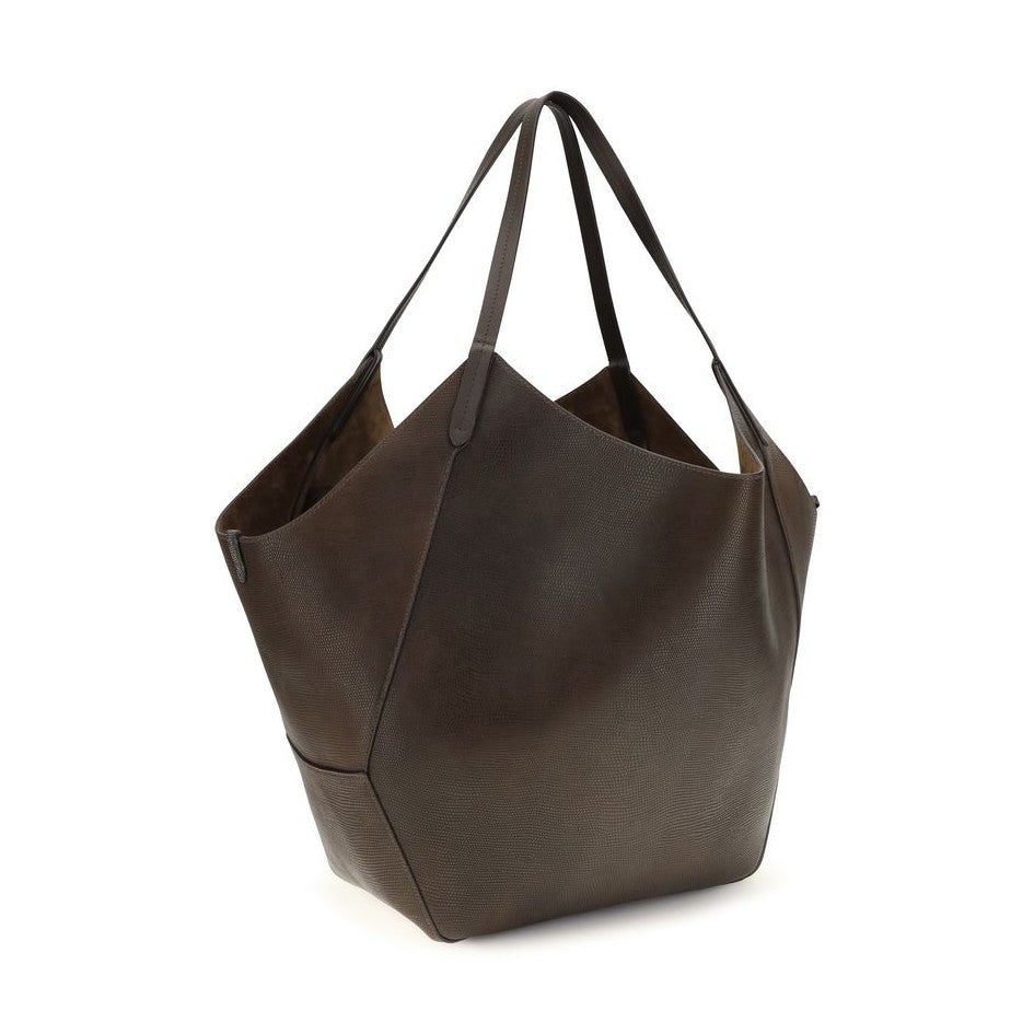 Brown Calf Leather Bos Taurus Shoulder Bag