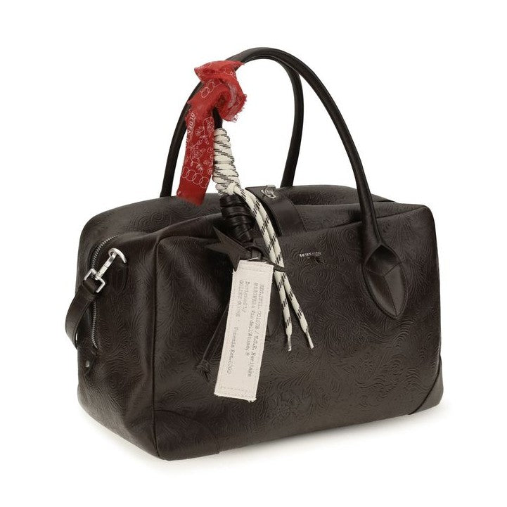Brown Calf Leather Bos Taurus Handbag