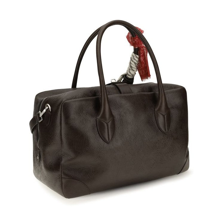 Brown Calf Leather Bos Taurus Handbag