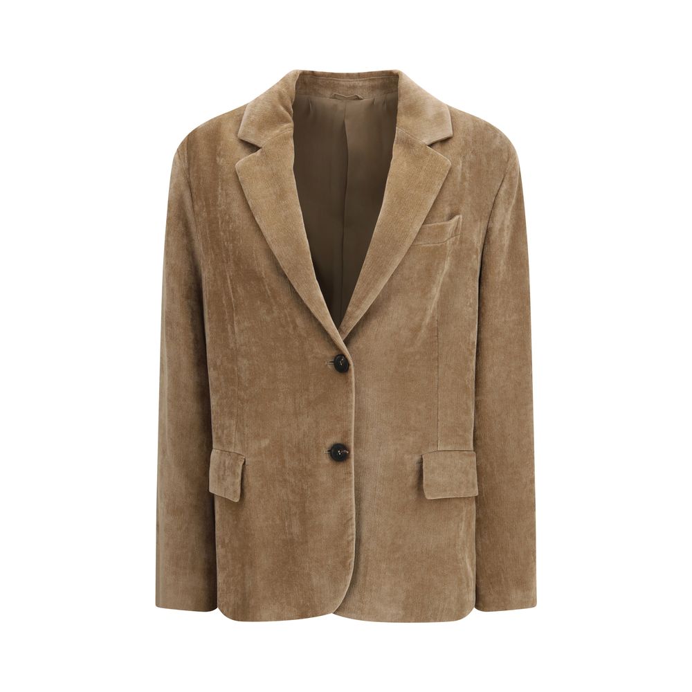 Beige Viscose Jacket