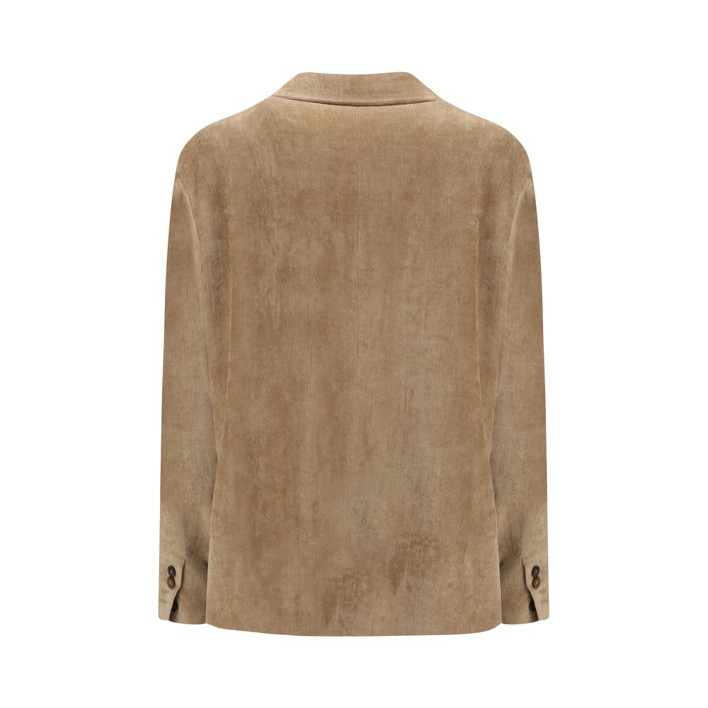 Beige Viscose Jacket