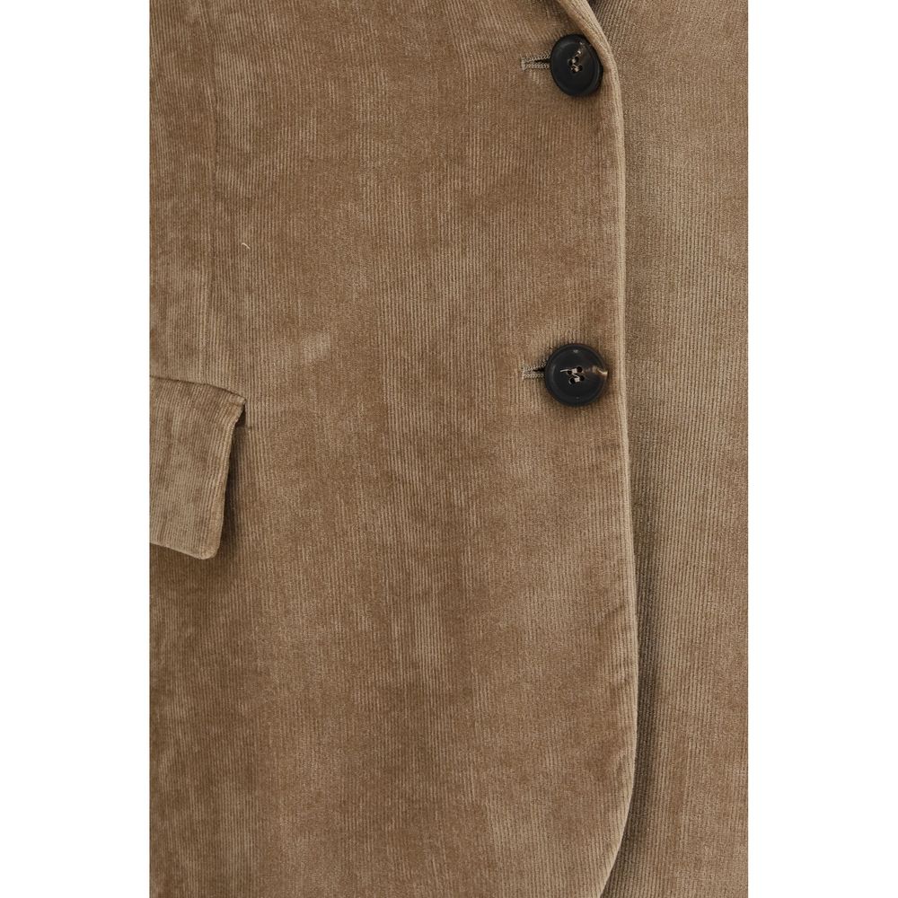 Beige Viscose Jacket