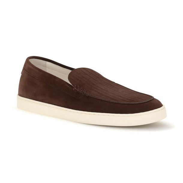 Bordeaux Calf Leather Bos Taurus Slip-On Loafers