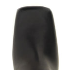 Black Calfskin Over The Knee