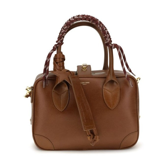 Brown Calf Leather Bos Taurus Handbag
