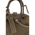 Brown Calf Leather Bos Taurus Handbag