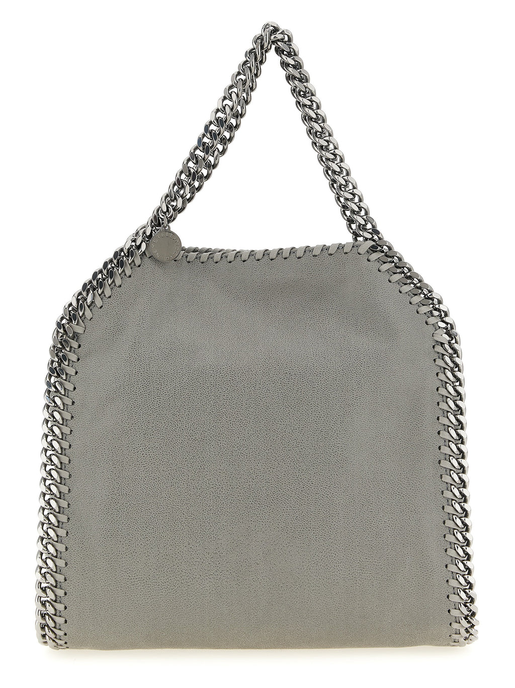 Gray Polyester Handbag