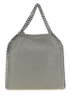 Gray Polyester Handbag