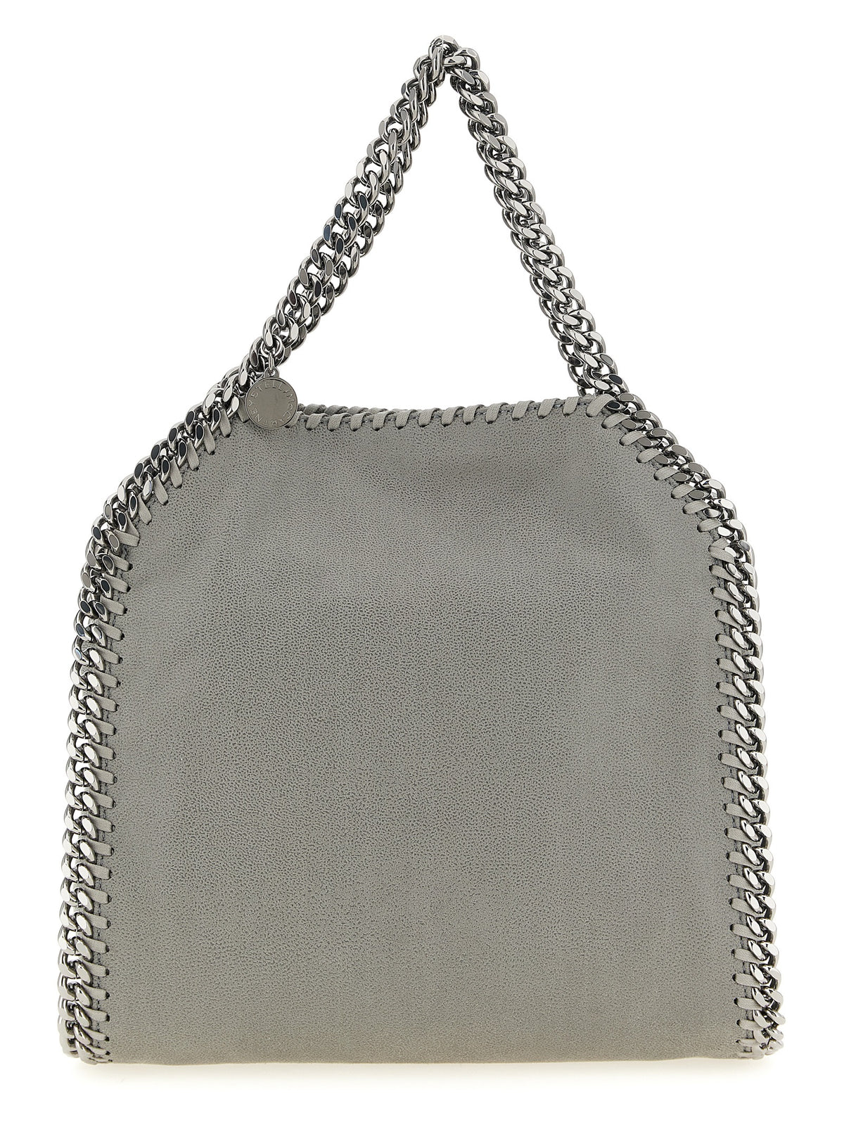 Gray Polyester Handbag