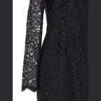 Black Polyamide Casual Dress