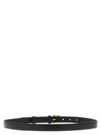 Black Calfskin Regular Belt