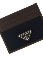Blue Recycled Polyamide Cardholder