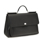Black Calf Leather Bos Taurus Handbag