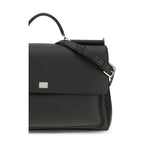 Black Calf Leather Bos Taurus Handbag