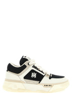 Bicolor Calfskin Athletic Sneakers