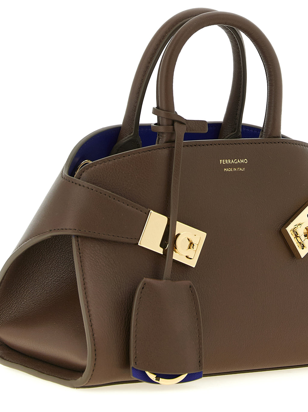 Brown Calfskin Handbag