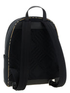 Black Polyester Backpack