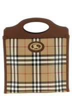 Beige Cotton Handbag
