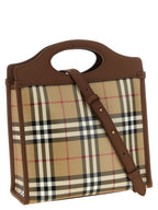 Beige Cotton Handbag