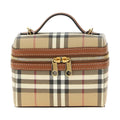 Beige Polyethylene Crossbody Bag