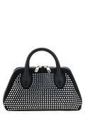 Black Cowhide Crossbody Bag