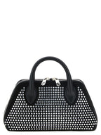 Black Cowhide Crossbody Bag