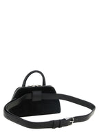 Black Cowhide Crossbody Bag