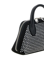 Black Cowhide Crossbody Bag