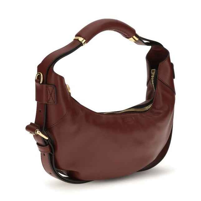 Bordeaux Calf Leather Bos Taurus Handbag