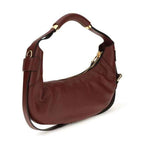 Bordeaux Calf Leather Bos Taurus Handbag