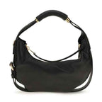 Black Calf Leather Bos Taurus Handbag