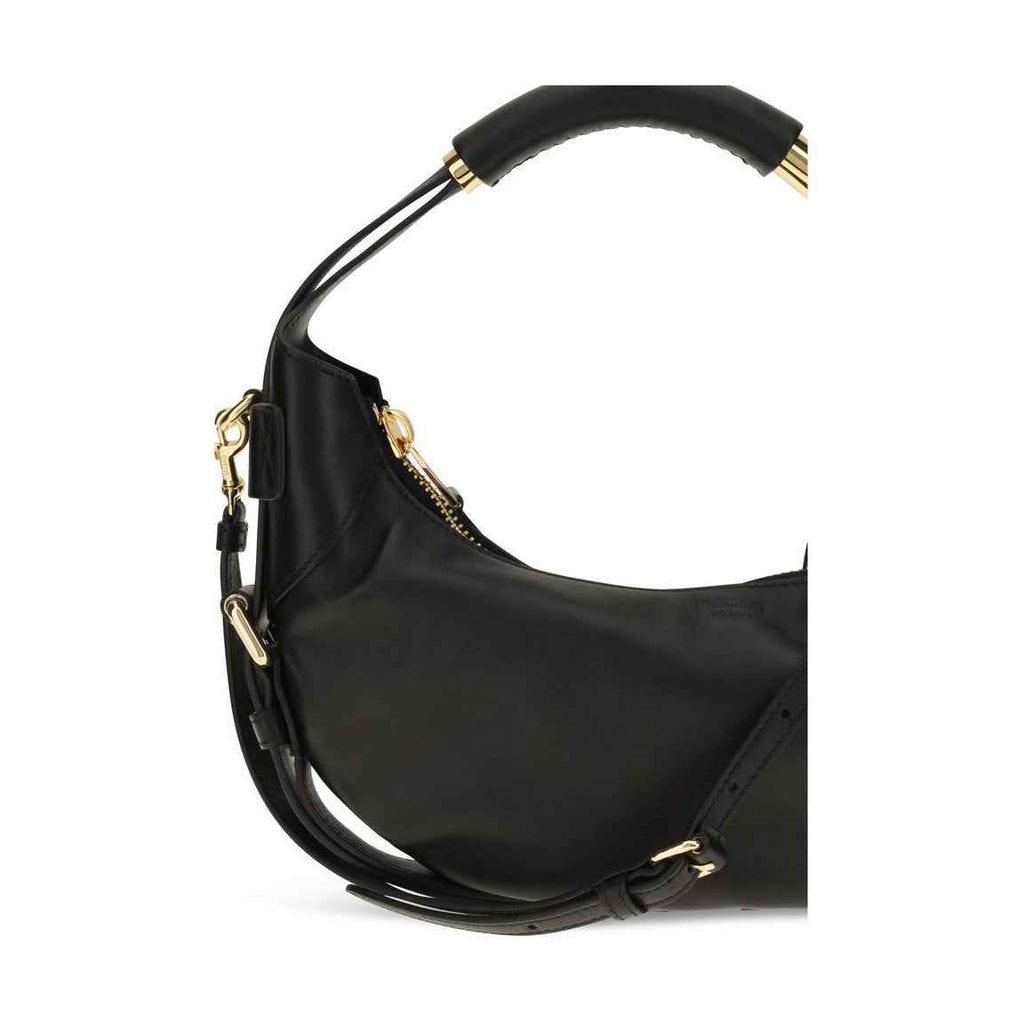 Black Calf Leather Bos Taurus Handbag
