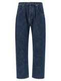 Blue Organic Cotton Relaxed Fit Jeans