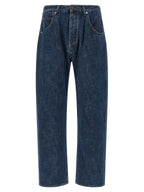 Blue Organic Cotton Relaxed Fit Jeans