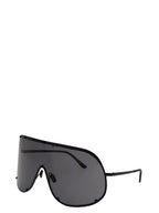 Black Stainless Steel Sunglasses