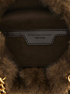 Brown Polyester Handbag