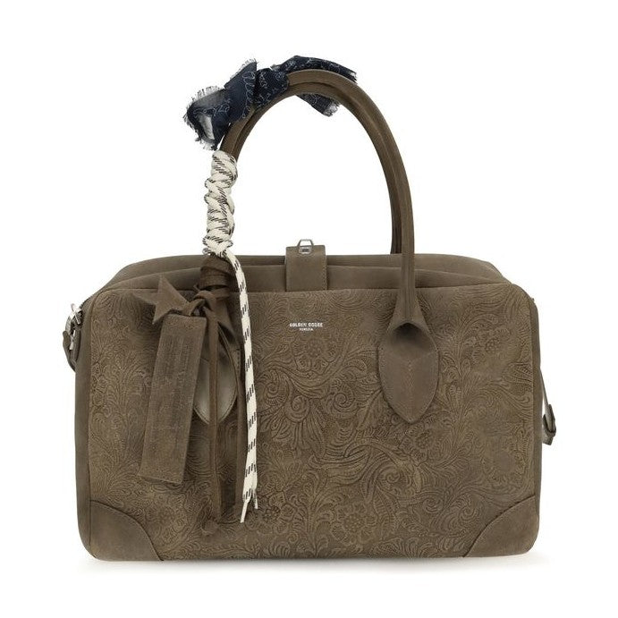 Brown Calf Leather Bos Taurus Handbag