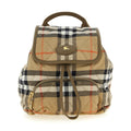 Beige Polyamide Backpack