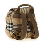 Beige Polyamide Backpack