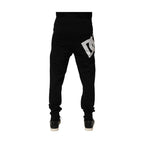 Black Cotton Jogger Men Sweatpants Pants