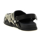 Black Ramie Mules