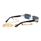 Gold Metal Sunglasses