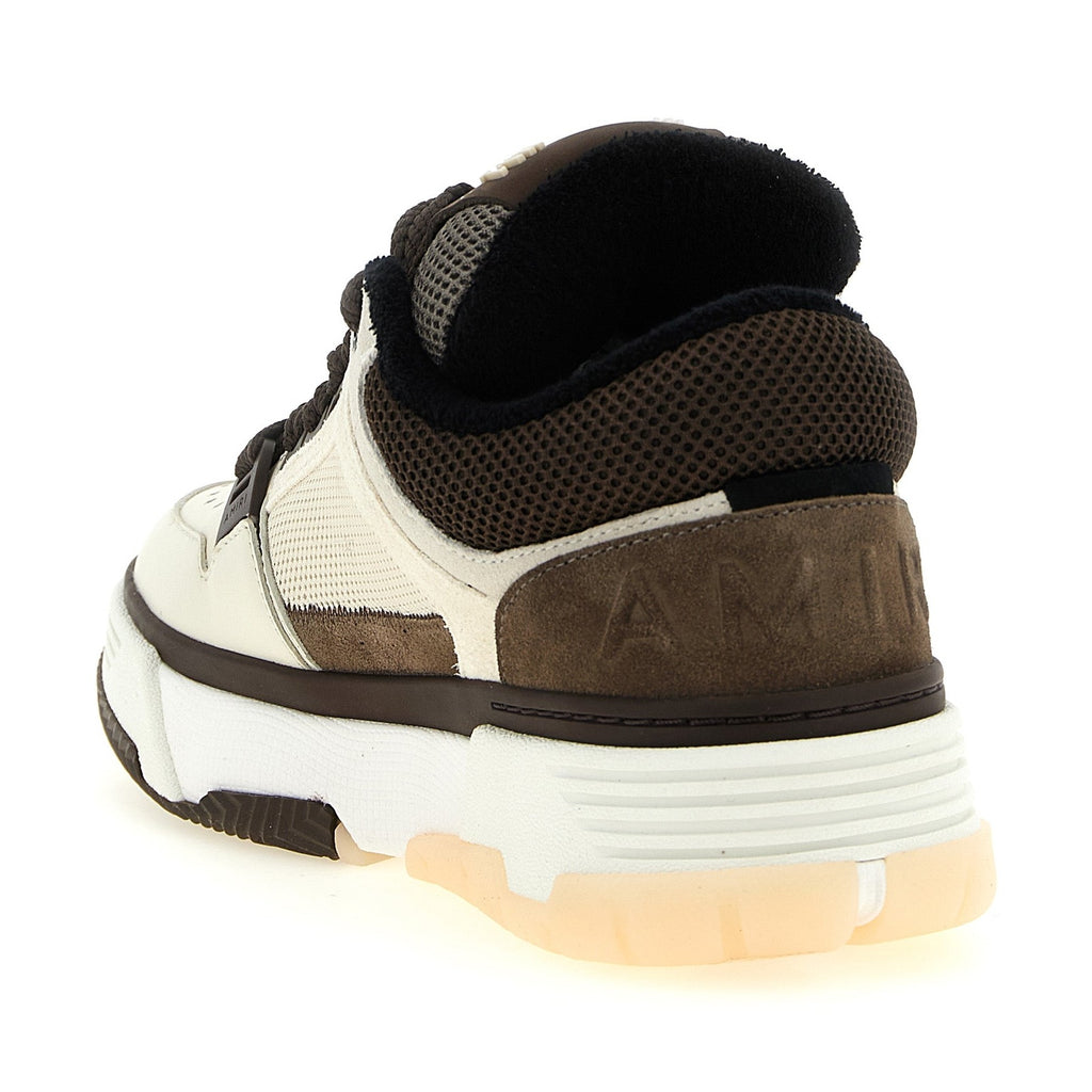 Brown Calfskin Chunky Sneakers