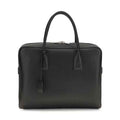 Black Calf Leather Bos Taurus Handbag