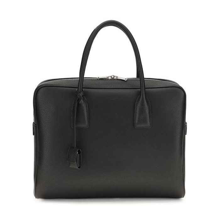 Black Calf Leather Bos Taurus Handbag