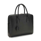 Black Calf Leather Bos Taurus Handbag