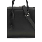 Black Calf Leather Bos Taurus Handbag