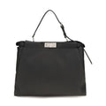 Black Calf Leather Bos Taurus Shoulder Bag
