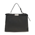 Black Calf Leather Bos Taurus Shoulder Bag