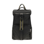 Black Polyester Backpack